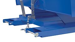Vestil D-Pin Factory Installed Welded Steel Fork Retaining Pin For D-Style Hoppers