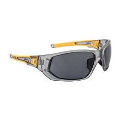Dewalt Dpg112-2D Miter Protective Eyewear, Gray/Yellow Frame, Smoke Lens