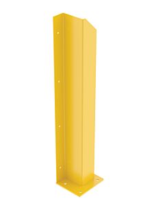 Vestil Dsp-Wf-48-Lh-Yl Steel Overhead Door Track Protector 48-1/16" Left Yellow