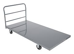 Vestil Ecspt-3672 Steel Smooth Deck Platform Truck 36 In. X 72 In. 2000 Lb. Capacity Gray