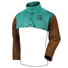 Black Stallion F9-21Cs/Bs-Xl 9 Oz. Fr And Side Split Cowhide Hybrid Cape Sleeve, Size X-Large