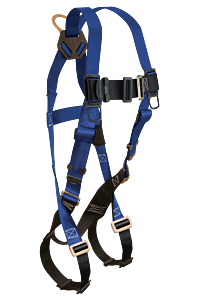 Falltech 7015 Contractor Fbh 1D Standard Harness, Non-Belted Mb Legs Mb Chest