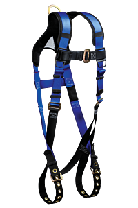 Falltech 7016B Contractor, Fbh 1D Standard Non-Belted, Tb Legs Mb Chest