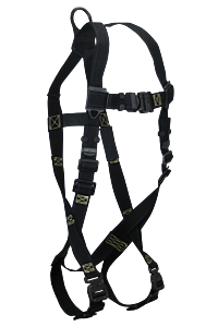 Falltech 7047Qc Arc Flash Standard Harness, Non-Belted Fbh 1D Qc Legs/Chest