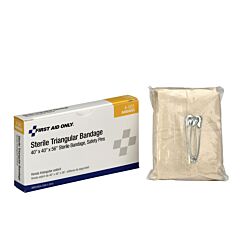 First Aid Only 4-001 40" X 40" X 56" Sterile Muslin Triangular Bandage, 1/Box