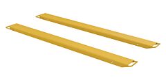 Vestil Fe-Hs-6-63 Steel High Strength Fork Extensions 6" X 63" 4,000 Lb. Capacity, Yellow