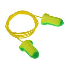 Radians Fp35 Corded Disposable Multi-Color Foam Earplugs, Box Of 100 Pairs