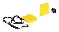 Vestil Fpu-Tn-45-Yl Thin Polyurethane Fork Tip Protector 5-5/8" X 3/4" Fork Pocket Yellow