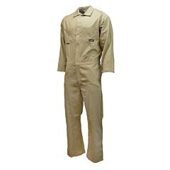 Radians Frca-004K-2X Volcore Cotton Fr Coveralls, Khaki, Size 2X-Large