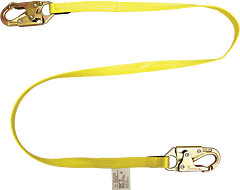 French Creek 450 6' Web Lanyard, #74N Locking Snaps Each End