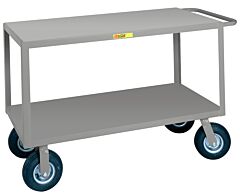 Little Giant Gf-3048-9P Flush-Handle Instrument Carts, 30"W X 48"L, 1200 Lb Capacity
