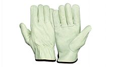 Pyramex Gl2001K Value Cow Leather Driver Gloves Keystone Thumb