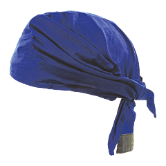 Global Glove Bullhead Safety Glo-S3 Blue Cooling Head Shade, One Size