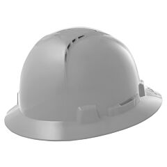 Lift Safety Hbfc-7Y Briggs Full Brim Hard Hat, Vented, Grey