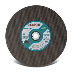 Cgw Abrasives 35605 Cut-Off Wheel, Gas Saws, 14 In Dia, 5/32 In Thick, 20 Mm Arbor, 24 Grit, Silicon