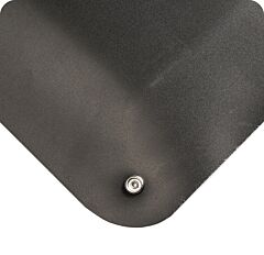 Wearwell 786.916X4X72Dpbk Electrically Conductive Anti-Fatigue Diamond-Plate, 4' X 72' - Black