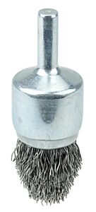 Weiler 10306 Controlled Flare End Brushes, Steel, 22,000 Rpm, 3/4" X 0.014"