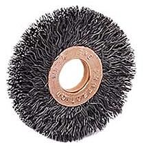 Weiler 15863 Copper Center™ Small Diameter Wire Wheel, 2 In D, .003 Steel Wire