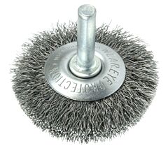 Weiler 17906 (10/Box) 2" Stem-Mountedwire Flared .008 1/4" S