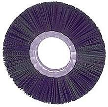 Weiler 20510 Nylon Wheel, 8 In Dia, 0.02 Bristle