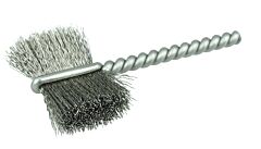 Weiler 21058 Burrite Power Tube Brush, 1 In, .005 Ss, 5/8 In B.L. (Br-1)