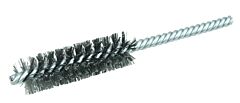 Weiler 21120 Double-Spiral Double-Stem Power Tube Brush, 3/4 In, .006 Ss, 2-1/2 In B.L. (Ds-3/4)