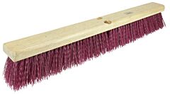 Weiler 25238 Vortec Pro® Garage Brush Combo Pack, 18 In, 4 In Trim, Maroon Polypropylene