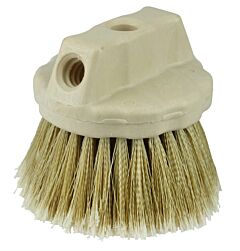 Weiler 25271 Window Brushes, 4.5In Plastic Block, 2.5In Trim L, Flagged Gold Polystyrene Fill