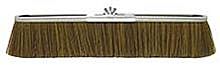 Weiler 25294 Vortec Pro Strip Broom, 18 In Metal Block, 3 In Trim L, Brown Polypropylene Fill