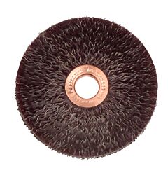 Weiler 35250 Polyflex® Small Diameter Wire Wheel, 3 In D, .0118 Steel