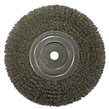Weiler 36007 Vortec Pro® Crimped Wire Wheel, 4 In D, .014 Carbon Steel, 14,000 Rpm, Retail Pk