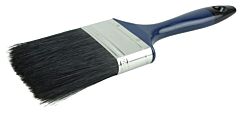 Weiler 40004 Varnish Brushes, 3" Wide, 3 In Trim, Black China/Nickel Ferrule, Foam Handle