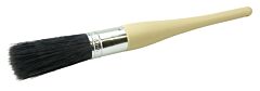 Weiler 40021 Oval Sash Brushes, #10 1 1/16 In Wide, 3 In Trim, China Bristle, Foam Handle