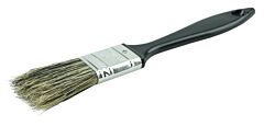 Weiler 40027 Chip & Oil Brushes, 1" Wide, 1 3/4 In Trim, Grey China, Plastic Handle