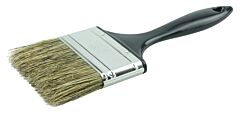 Weiler 40031 Chip & Oil Brushes, 3 In Wide, 1 3/4 In Trim, Grey China, Plastic Handle