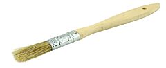 Weiler 40065 Economy Chip And Oil Brushes, 1/2" Wide, 1 3/4" Trim, White Bristle, Wood Handle