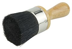 Weiler 40082 Stencil Brush, 2 In Black China Bristle, Wood Handle, 1-3/4 In Trim