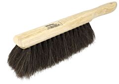 Weiler 44003 Counter Duster, 8 In Wood Block, 2-1/4 In Trim L, Black Horsehair Fill