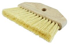 Weiler 44034 Whitewash Brushes, 7 In Hardwood Block, 2 5/8 In Trim L, White Tampico Fill