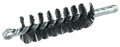 Weiler 44047 Flue Brush, 1-1/4 In, Single Spiral, .012 In Steel Fill