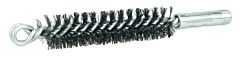 Weiler 44149 Flue Brush, 1 In, Double Spiral, .012 In Steel Fill