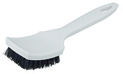 Weiler 44307 Upholstery Brushes, 8.5 In Plastic Block, 1 1/8 In Trim L, Crimped Poly Fill