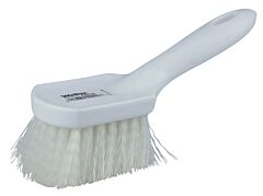 Weiler 44416 Plastic Block Utility Scrub Brush, 2 In Trim L, Nylon Fill, 8 In