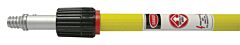 Weiler 44499 Telescoping Handles, Metal, 6 Ft To 12 Ft X 7/8 In Dia.