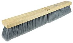 Weiler 44553 Fine Sweeping Contractor Broom, Hardwood Block, 3 In Trim L, Flagged Polystyrene