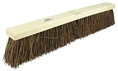 Weiler 44584 Coarse Sweeping Contractor Brooms, 24 In Hardwood Block, 3 In Trim, Palmyra