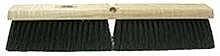 Weiler 44859 Tampico Medium Sweep Brush, 18 In Hardwood Block, 3 In Trim