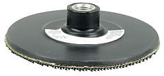 Weiler 51575 5" Back-Up Pad For Hook & Loop Surf. Cond. Disc, 5/8"-1