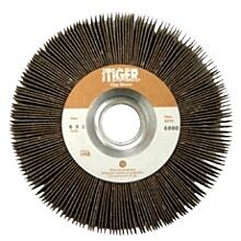 Weiler 53326 Tiger® Unmounted Flap Wheels, 6 In, 60 Grit, 6,000 Rpm