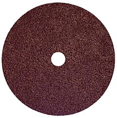 Weiler 59525 Resin Fiber Disc, 7 In Dia, 50 Grit, Alum Oxide
